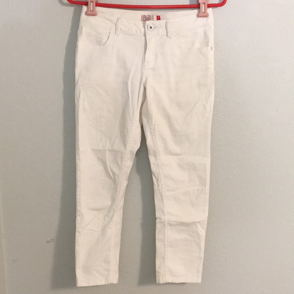 White jeans